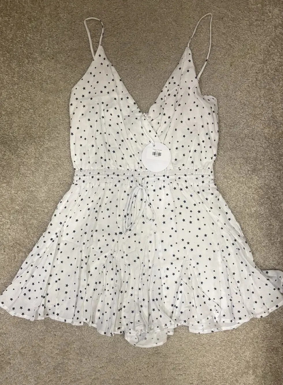 ✨ Storia White Star Print Romper ✨